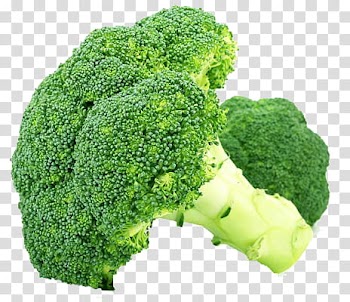 Tropical fruits, broccoli transparent background PNG clipart