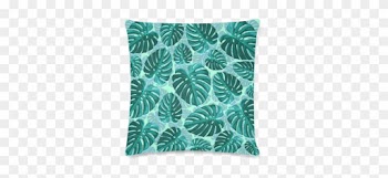 Tropical Leaf Monstera Plant Pattern Custom Zippered - Swiss Cheese Plant