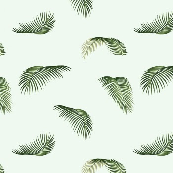 Tropical leaf pattern illustration