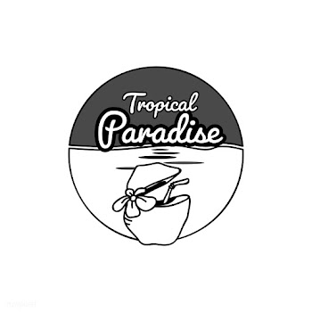 Tropical paradise badge | Free stock vector - 592653