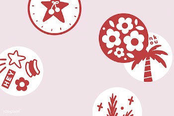 Tropical sticker background | Free stock vector - 845297
