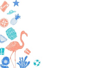 Tropical summer background | Free stock vector - 580243