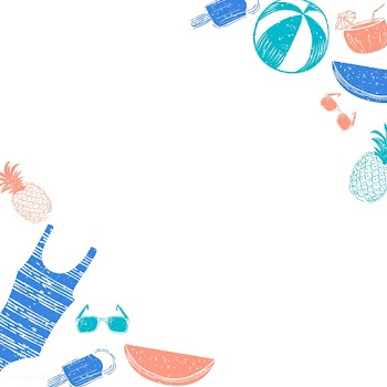 Tropical summer background | Free stock vector - 580286