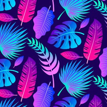 Tropical summer background Free Vector