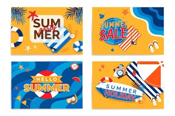 Tropical summer promotion | Free stock vector - 680607