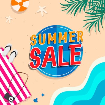 Tropical summer promotion | Free stock vector - 680608