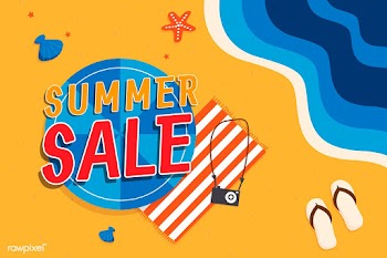 Tropical summer promotion | Free stock vector - 680609