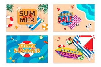 Tropical summer promotion | Free stock vector - 680614