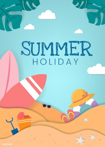 Tropical summer vacation | Free stock vector - 680656