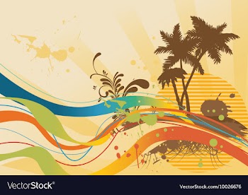 Tropical vector image