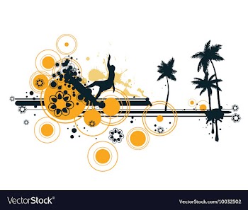 Tropical vector image