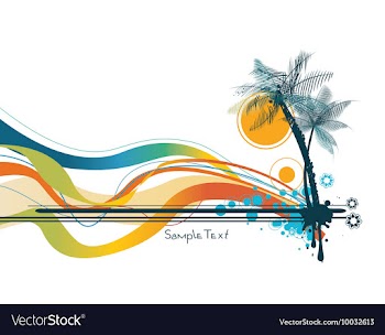 Tropical vector image