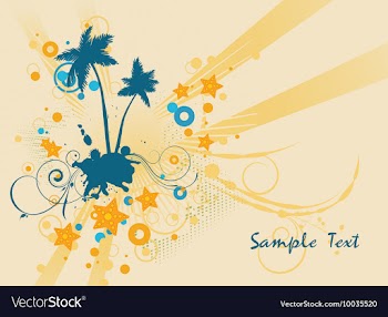 Tropical vector image