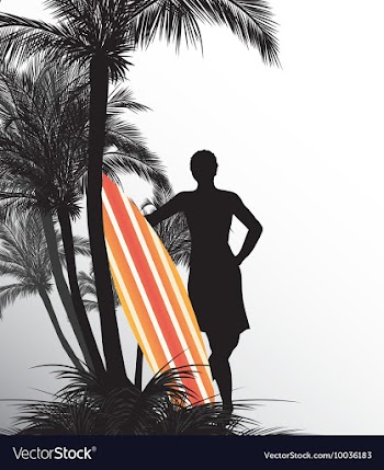 Tropical vector image
