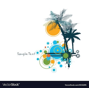 Tropical vector image