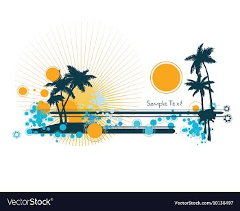 Tropical vector image