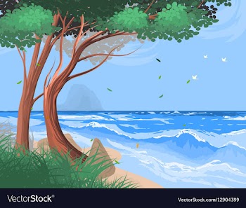 Tropical vector image