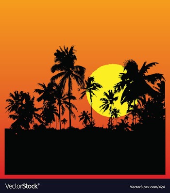 Tropical vector image
