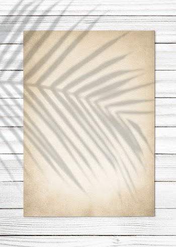Tropical vintage paper mockup | Free stock psd mockup - 578704