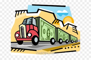 Truck Clipart Money - Truck Clipart Money