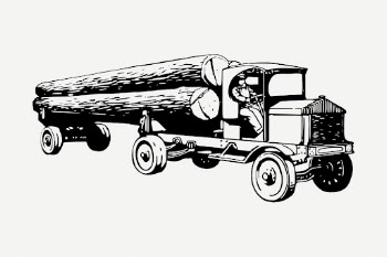 Truck drawing, vintage vehicle illustration | Free PSD - rawpixel