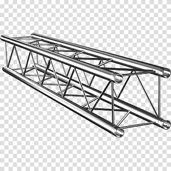 Truss Stage lighting Structure Transmission tower, light transparent background PNG clipart