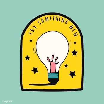 Try something new quote illustration | Free stock vector - 472298