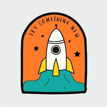 Try something new with launch rocket illustra.. | Free stock vector - 472246
