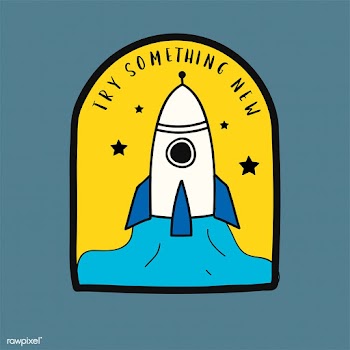 Try something new with launch rocket illustra.. | Free stock vector - 472269