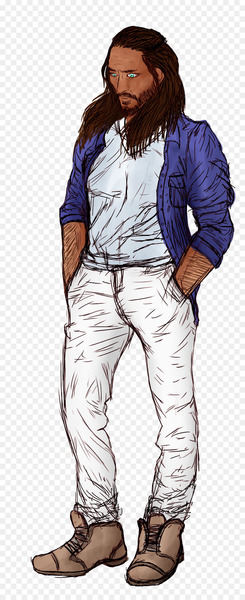 Tshirt, Jeans, Facial Hair, Clothing, Standing PNG
