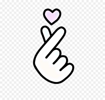 Tshirt, Shirt, Finger Heart, Finger, Hand PNG