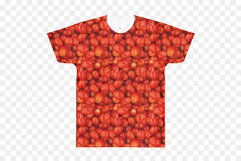 Tshirt, Shirt, Top, Orange, Red PNG