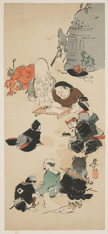 ōtsu-e style printOriginal from the Minneapolis | Free Photo - rawpixel