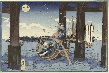 Tsukuda Island, Utagawa Kuniyoshi (1831&ndash;1835) | Free Photo - rawpixel