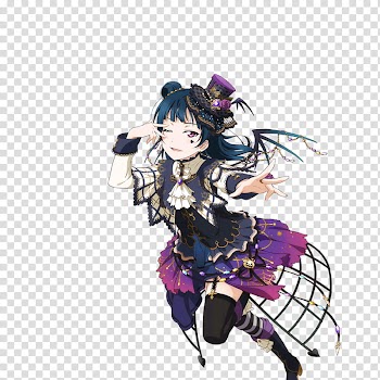 []&# Tsushima Yoshiko [Halloween][UR] transparent background PNG clipart