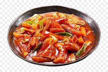 Tteok-bokki Ramen Rice cake Nian gao - Korean Pasta Ramen Cake 
