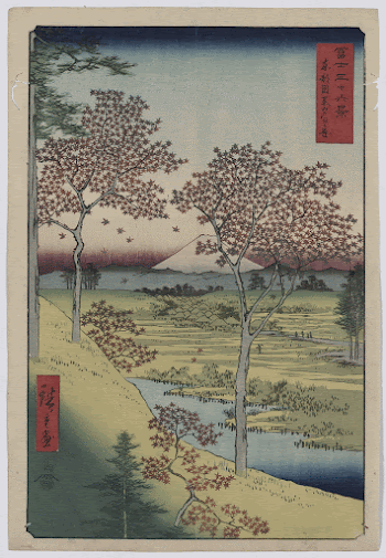 Tōto meguro yuhhigaoka / Hiroshige | Free Photo - rawpixel