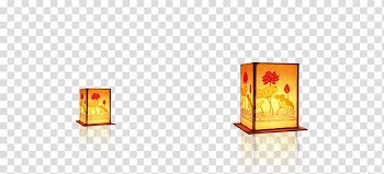 Tu014dru014d nagashi Mid-Autumn Festival Lamp, Beautiful lotus lanterns transparent background PNG clipart