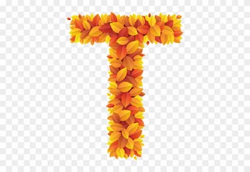 Tube Alphabet - Sunflower