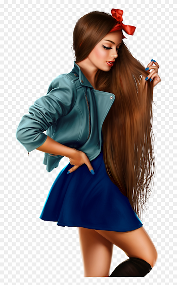 Tube, Clip Art, Beautiful Ladies, Illustrations - Drawing - Png ...