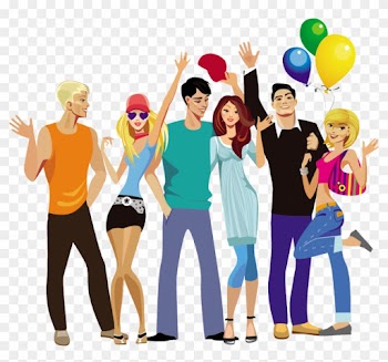 Tubes Graphiques Png - People Happy Cartoon Png