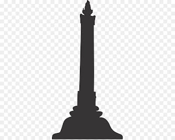 Tugu Muda Surabaya Yogyakarta - Silhouette 