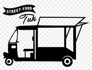 Tuk-tuk Food Truck Logo - Food
