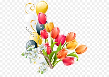 Tulip Clip art Flower Portable Network Graphics Image - tulips silhouette 
