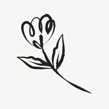 Tulip flower sticker, cute doodle | Free Vector Illustration - rawpixel