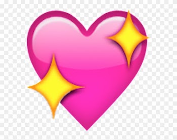 Tumblr Heart Emoji Stickers Love People - Heart With Stars Emoji