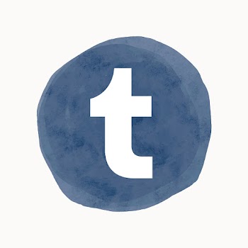 Tumblr icon for social media in watercolor… | Free stock illustration | High Resolution graphic