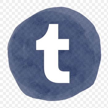 Tumblr icon png for social media in… | Free stock illustration | High Resolution graphic
