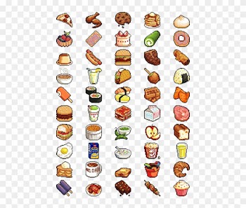 Tumblr Mqvv1yeov61rcwe1ro1 500 500×652 Pixels - Food Pixel Art