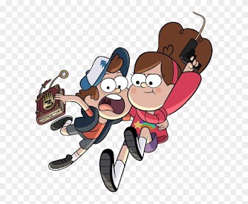 Tumblr Nm5oxdhhte1tcemtyo1 1280 - Gravity Falls Dipper Y Mabel Png